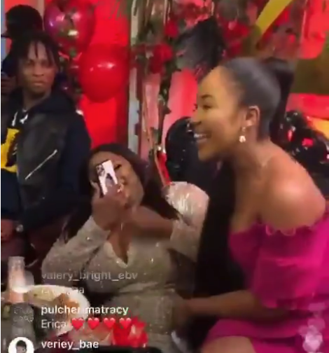 Fans Drag Laycon'S Look At Erica During Dorathy'S Party