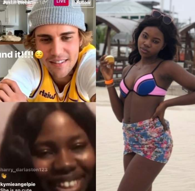 Nigerian Lady Cries As She Spoke With Justin Bieber