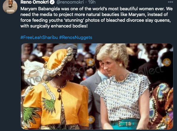 Toke Makinwa Rubbishes Reno Omokri Over Post Toke Makinwa Rubbishes Reno Omokri Over Post