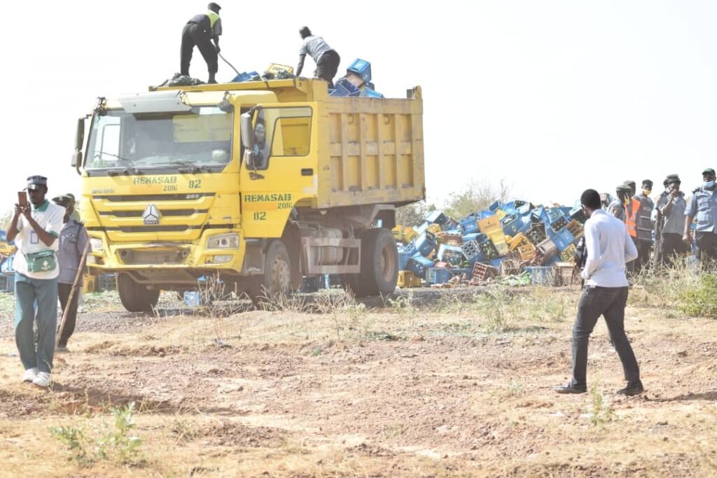 Kano Government Destroys Beer Worth N200M