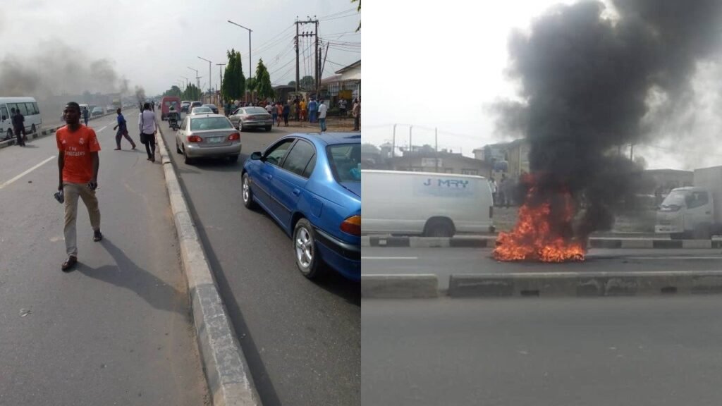 Pictures From Okada Riders' Protest