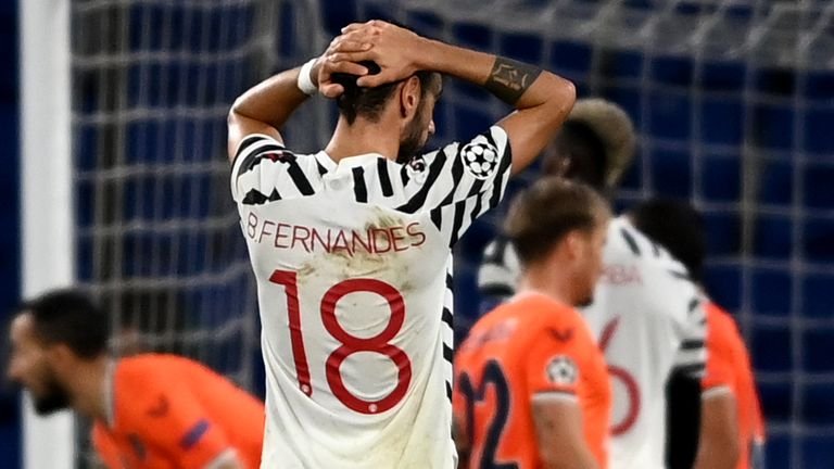 Manutd Midfielder, Bruno Fernandes Reacts To The Ucl Loss