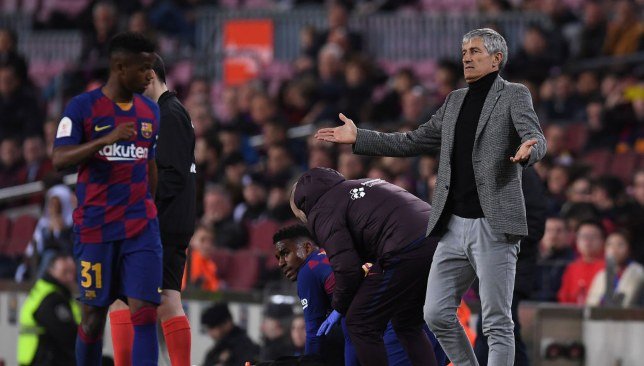 Barcelona In Fresh Trouble With Quique Setien