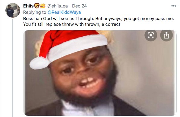 Fans Mock Kiddwaya Over English Error Fans Mock Kiddwaya Over English Error