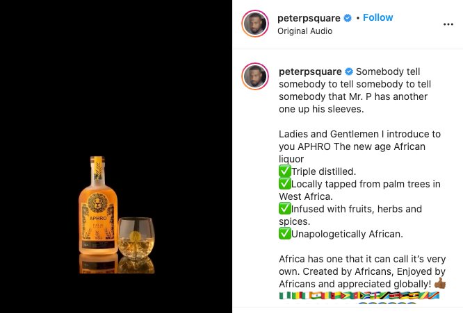 Peter Okoye Launches Wine Company