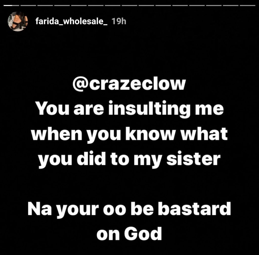 Lady Accuses Crazeclown Of Impregnating, Abandoning Her Sister