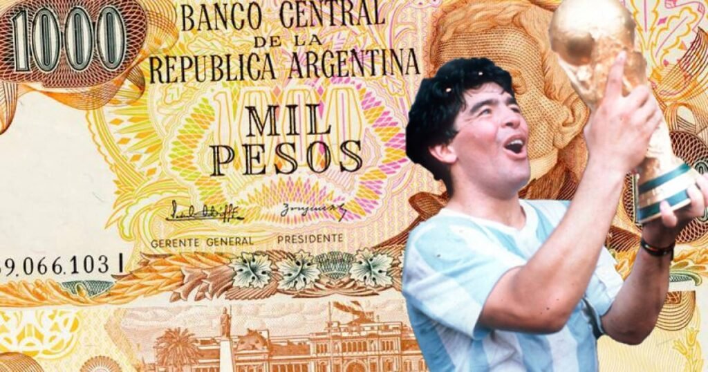 Argentine Senator Proposed Maradona Face On New Banknotes