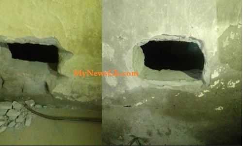 Jail Break Through Hole Made By Prisoners