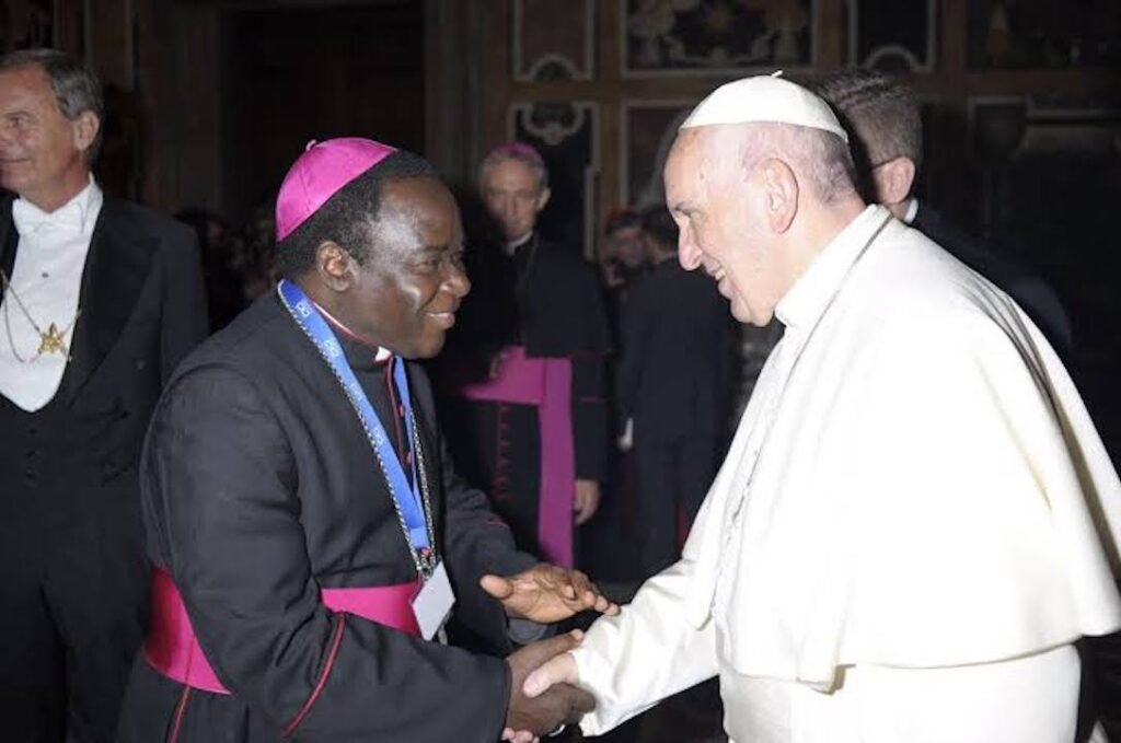 Bishop Mathew Kukah And Pope Francis