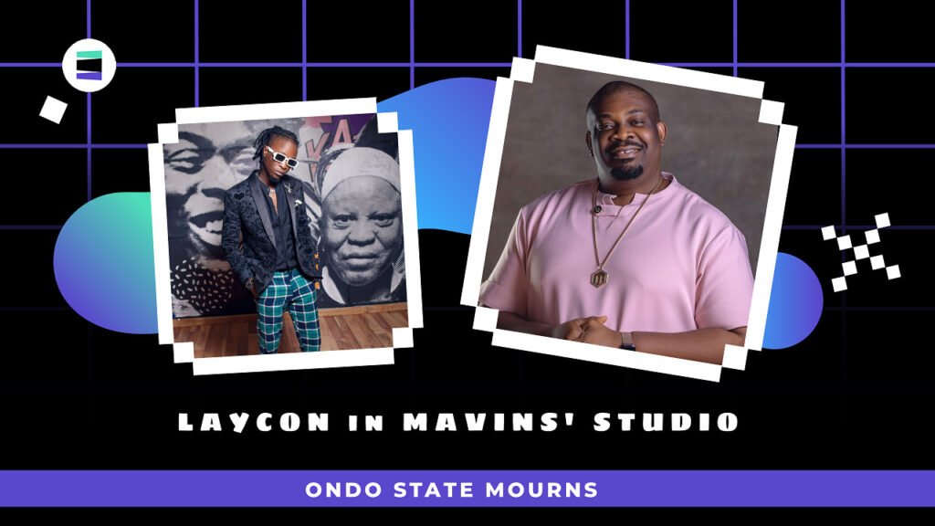 Laycon In Mavins Studio