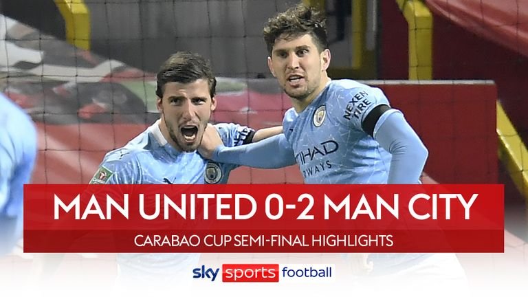 Manchester United Crushed Out Carabao Cup By City