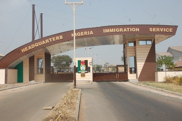 Entrance Of The Nigeria Immigration Service, Abuja