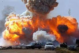 Scene Of Bomb Explosion