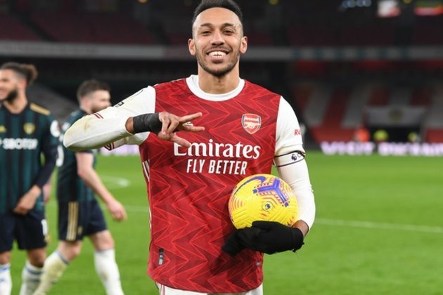 Aubameyang Shines, Breaks Record Inarsenal Win