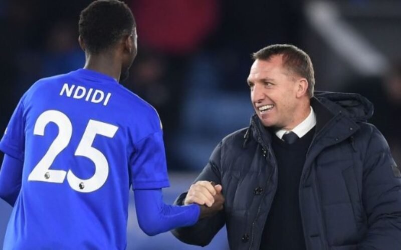 Brendan Rodgers Expects Ndidi To Be Back Soon