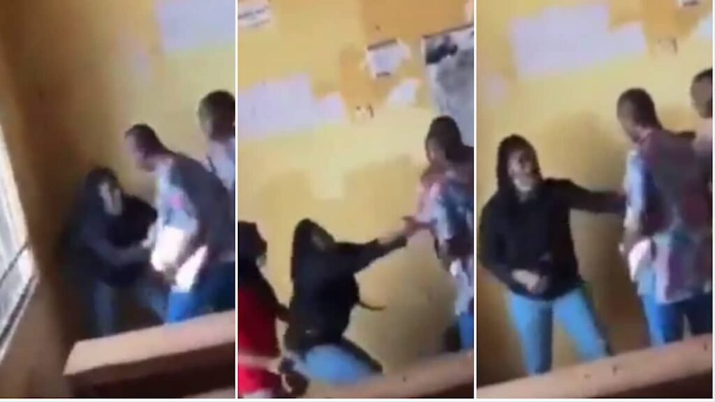 Drama In Auchi Poly As Lady Attacks Lecturer