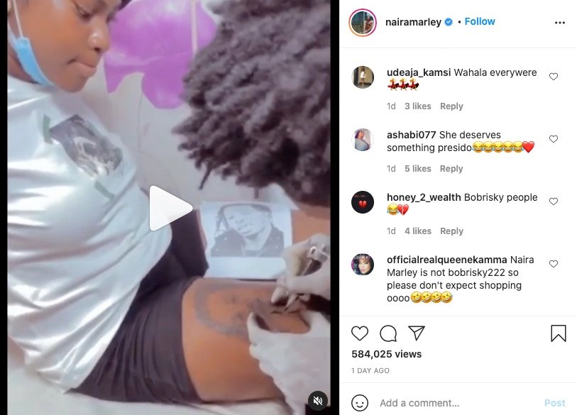 Naira Marley Tattoo Lands Ambassador In Trouble