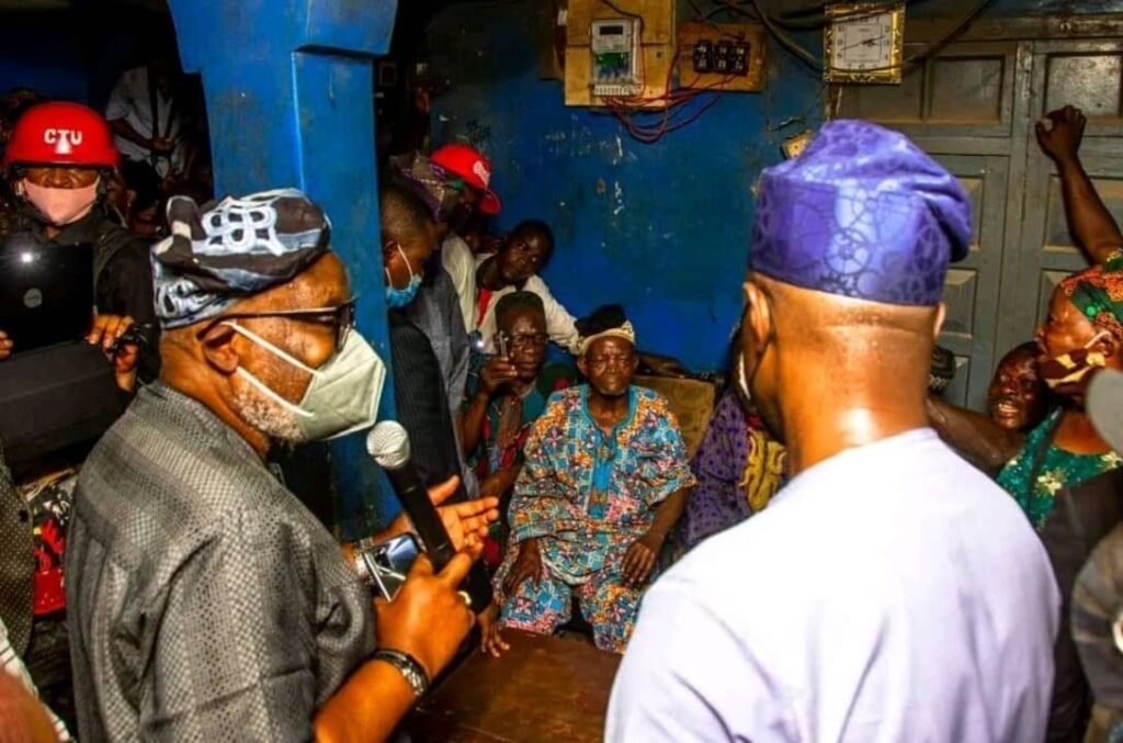 Ondo Governor, Rotimi Akeredolu And His Oyo State Counterpart, Seyi Makinde