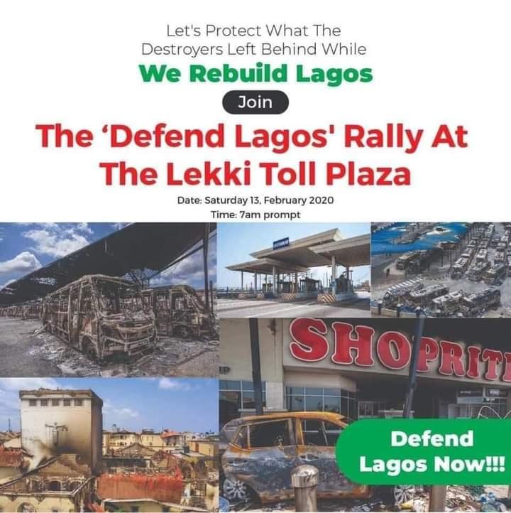 Upcoming Lekki Tollgate Protest, #Defendlagos