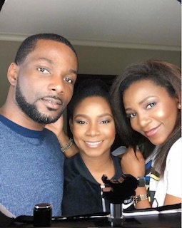 Genevieve Nnaji, Daughter And Son-In-Law