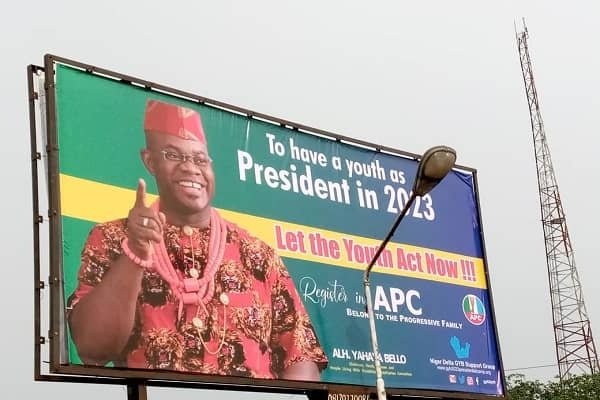 Yahaya Bello Meets Obasanjo