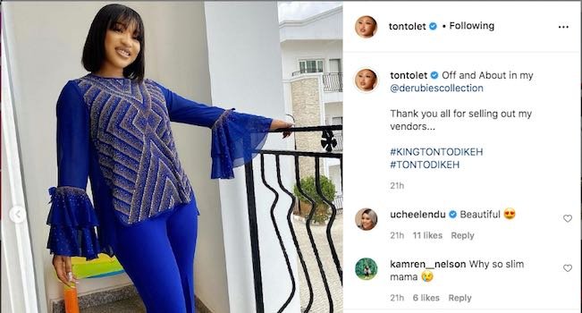 Fans Worry Over Tonto Dikeh'S New Look