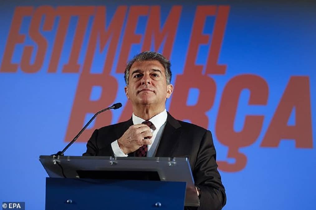 Joan Laporta Wants Ageuro At Barelona