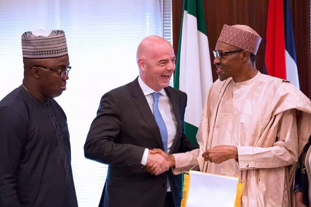 Buhari Reacts To Pinnick'S Fifa Appointment