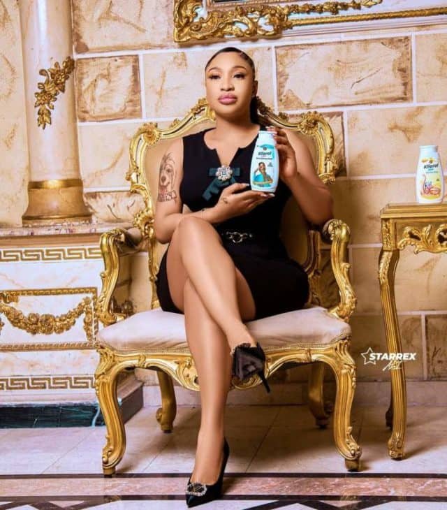 Tonto Dikeh As Skin Care Ambassador