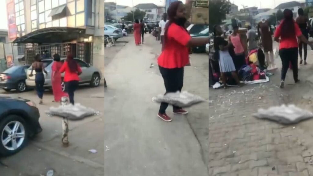 Woman Disgraces Husband'S Mistress On Abuja Street
