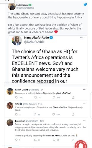 Hilarious Reactions As Twitter Shuns Nigeria