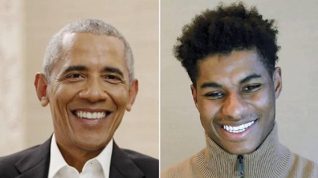 Barack Obama And Marcus Rashford