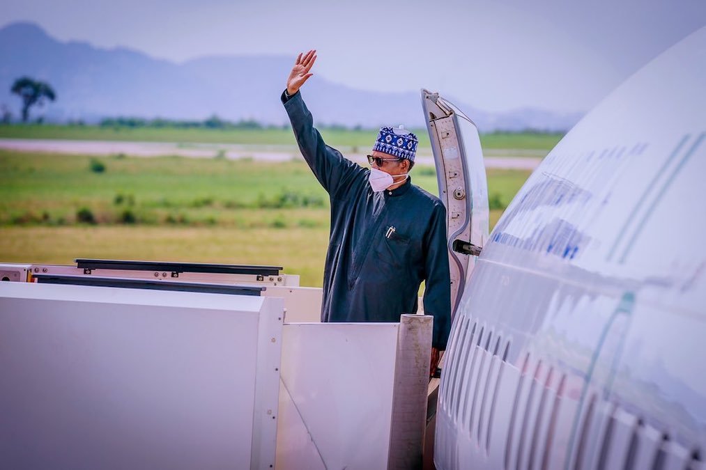 President Buhari Leaves Abuja For Abidjan