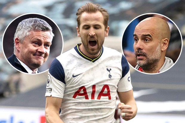 Manchester City, United Battle For Harry Kane