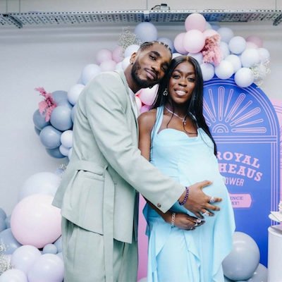 Ex-Governor'S Daughter, Grace Ladoja And Teezee Welcome Child