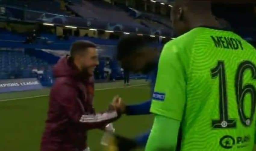Hazard Apologizes For Laughing With Chelsea Players After Ucl Exit