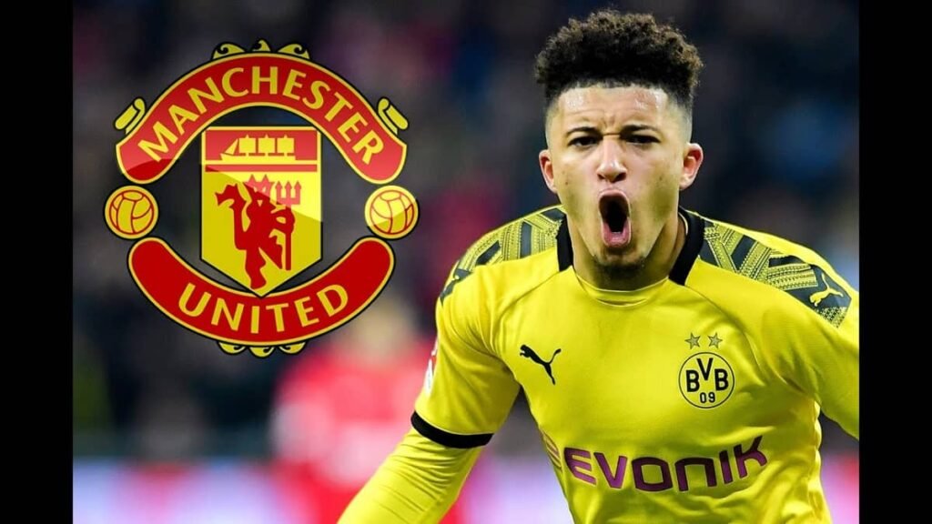 Jadon Sancho Close To Joining Manchester United