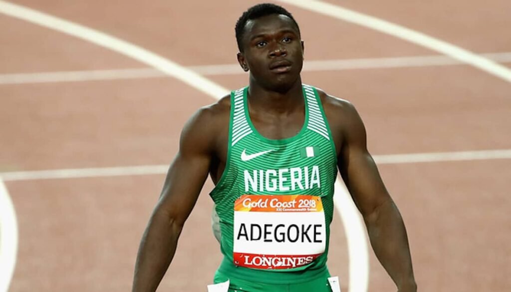 Enoch Adegoke Beats World Fastest Man Record In Olympics.