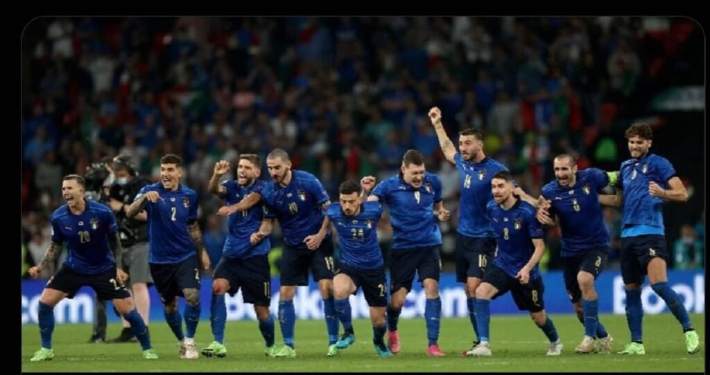 Italy Beat England To Win Euro 2020 Trophy.. (1)