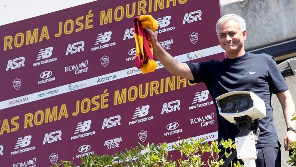 Jose Mourinho Press Conference With As Roma
