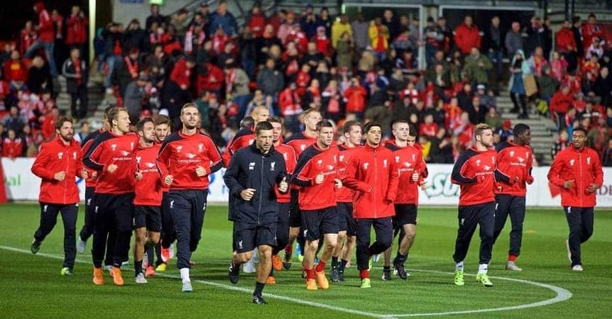 Liverpool List 34-Man Squad For Preseason