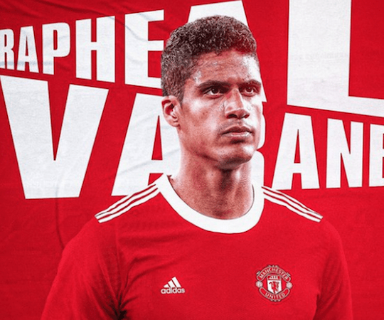 Raphael Varane Set To Be Announce By United