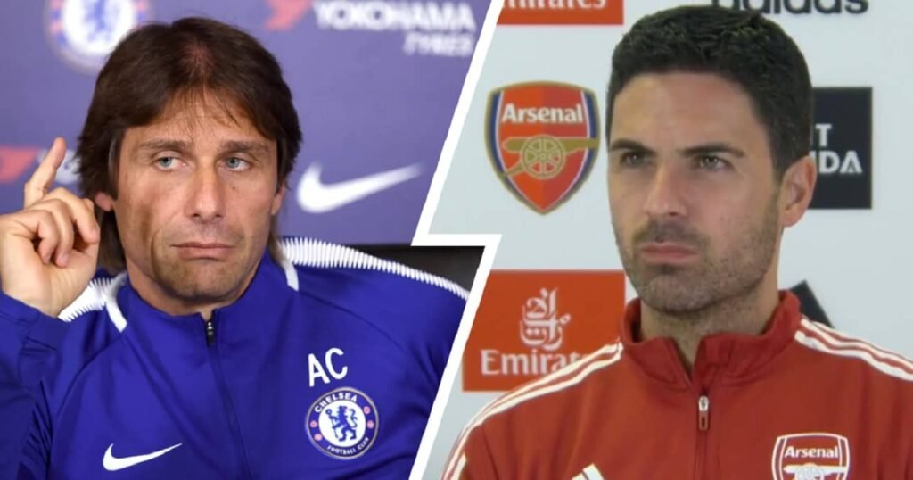 Arsenal To Replace Arteta With Antonio Conte