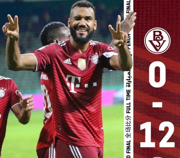 Choupo-Moting Shines In Bayern 12-0 Demolition