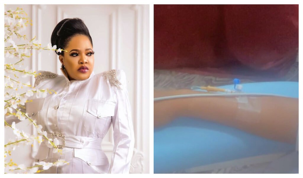 Actress, Toyin Abraham Battles Illness