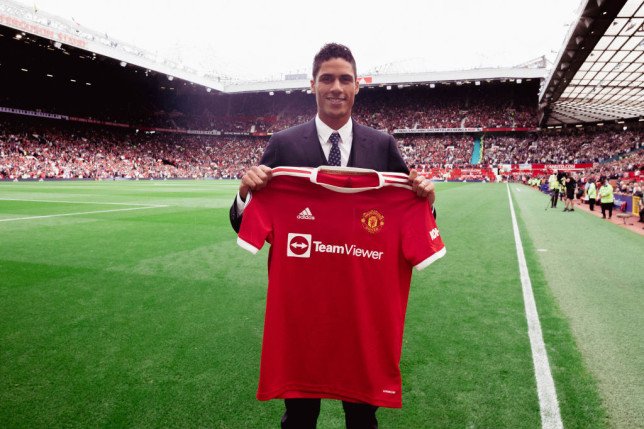 Varane To Wear Jersey Number 19 After Unveiling