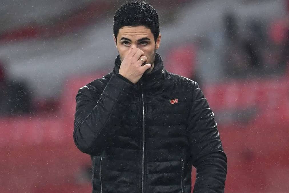 Mikel Arteta Reacts After Arsenal'S 1St Defeat. (1)