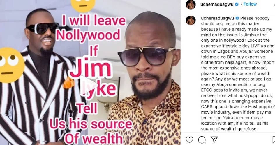 Why Jim Iyke Beats Up Nollywood Actor