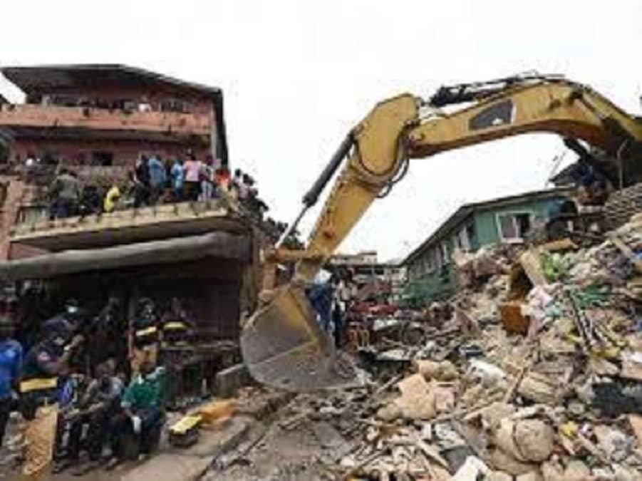 Three Trapped, Two Rescued, One Dies As Storey Building Crashes In Ikorodu, Lagos