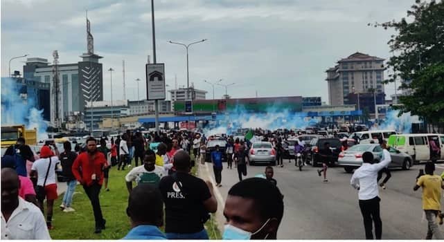 Why Police Disbanded Protesters With Teargas In #Endsarsmemorial Protest- Cp Hakeem Odumosu